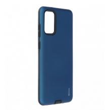 Луксозен силиконов калъф / гръб / TPU Roar Mil Grade Hybrid Case за Samsung Galaxy A51 - тъмно син
