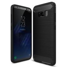 Силиконов калъф / гръб / TPU за Samsung Galaxy S8 G950 - черен / carbon