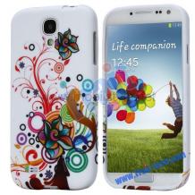 Силиконов калъф / гръб / TPU за Samsung Galaxy S4 i9500 / Galaxy S4 i9505 - цветни цветя