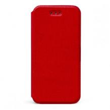 Кожен калъф Flip тефтер Flexi със стойка за Nokia 3.4 - червен