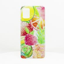 Луксозен силиконов калъф / гръб / TPU за Samsung Galaxy A51 - Summer / плодове