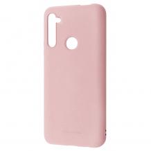 Силиконов калъф / гръб / TPU MOLAN CANO Jelly Case за Xiaomi Redmi Note 8T - светло розов / мат