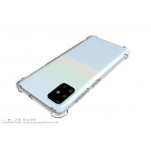 Удароустойчив силиконов калъф за Samsung Galaxy A51 - прозрачен