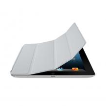 Кожен калъф / Smart Cover за iPad 2 / iPad 3 / iPad 4 - бял