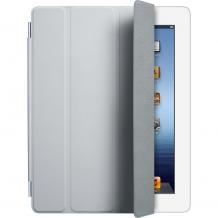 Кожен калъф / Smart Cover за iPad 2 / iPad 3 / iPad 4 - бял