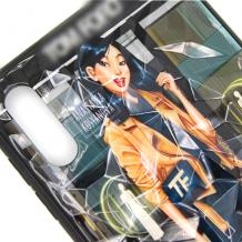 Луксозен твърд гръб 3D за Samsung Galaxy A10 - Girl / призма