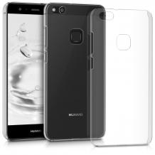 Луксозен твърд гръб за Huawei P10 Lite - прозрачен