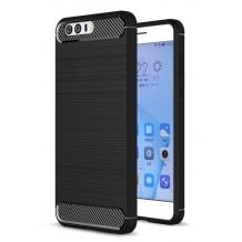 Силиконов калъф / гръб / TPU за Huawei Honor 9 - черен / carbon