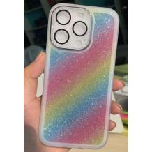 Луксозен силиконов калъф / кейс / Sparkle Case TPU за Huawei Pura 70 Ultra - Rainbow / брокат