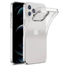 Луксозен силиконов калъф / гръб / TPU Ultra Thin за Apple iPhone 12 Pro Max 6.7'' - прозрачен