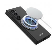 Луксозен гръб / кейс / Stylish Case с безжично зареждане MagSafe за Samsung Galaxy Z Fold 7 - черен