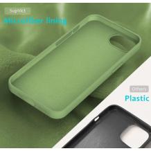 Силиконов калъф / кейс / Nano TPU за Motorola Moto G06 - зелен гръб със защита за камерата