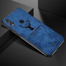 Луксозен гръб Deer за Huawei Honor 8X - син
