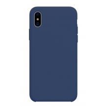 Луксозен гръб TOTU Design Brilliant Series за Apple iPhone X - тъмно син / мат