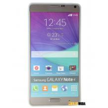 Ултра тънък силиконов калъф / гръб / TPU Ultra Thin i-Zore за Samsung Galaxy Note 4 N910 / Samsung Note 4 - жълт / прозрачен