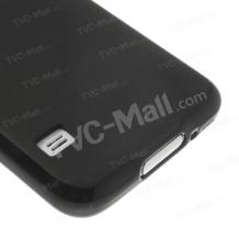 Силиконов калъф / гръб / TPU за Samsung Galaxy S5 G900 - черен / матиран