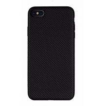 Силиконов калъф / гръб / TPU за Apple iPhone 6 / iPhone 6S - черен / Carbon
