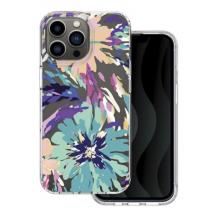 Луксозен силиконов твърд гръб / калъф / кейс IMD print splash за Apple iPhone 16 Pro (6.3) - Многоцветен