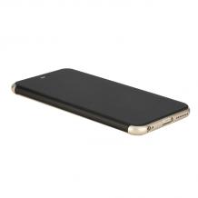Луксозен кожен калъф тефтер ROCK DR.V Series за Apple iPhone 6 Plus 5.5'' - черен