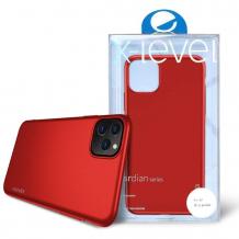 Оригинален силиконов калъф / гръб / TPU X-LEVEL Guardian Series за Samsung Galaxy A71 - червен / мат