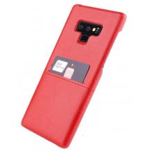 Луксозен твърд гръб G-CASE Card Cool за Samsung Galaxy Note 9 - червен