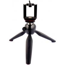 Универсална стойка YUNTENG YT-228 Mini Tripod за смартфон и фотоапарат - черна