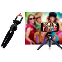 Универсална стойка YUNTENG YT-228 Mini Tripod за смартфон и фотоапарат - черна