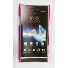 Ултра тънък заден предпазен капак за Sony Ericsson Xperia Arc HD LT26i - розов