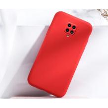 Луксозен силиконов калъф / гръб / Nano TPU за Xiaomi Redmi Note 9S - червен