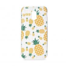 Силиконов калъф / гръб / TPU за Samsung Galaxy J7 2017 J730 - прозрачен / summer pineapple