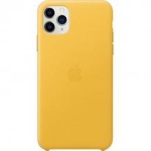 Оригинален гръб Silicone Cover за Apple iPhone 11 6.1" - жълт