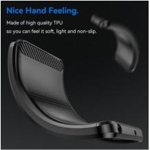 Силиконов калъф / гръб / кейс за Xiaomi Redmi 15 - черен / carbon