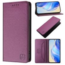 Кожен калъф Flip тефтер Magnetic Book Pro със стойка за Samsung Galaxy A26 5G - лилав