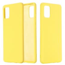 Луксозен силиконов калъф / гръб / Nano TPU за Huawei P40 Pro - Жълт