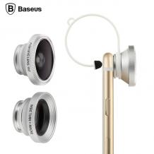 Универсален обектив / Universal Baseus Mini Lens Series 2 in 1 