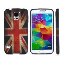 Силиконов калъф / гръб / TPU за Samsung G900 Galaxy S5 / Samsung S5 - UK Flag