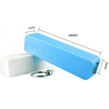 Външна батерия / Power Bank Portable External Battery Charger A5 - син / 2600 mAh