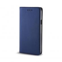 Кожен калъф Magnet Book със стойка за Huawei Nova Y70 – син