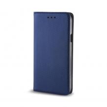 Кожен калъф Flip тефтер Magnet Book със стойка за Xiaomi 15 - тъмно син