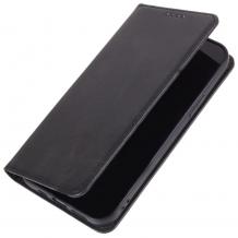 Кожен калъф Flip тефтер Magnet Book със стойка за Samsung Galaxy A26 5G - черен