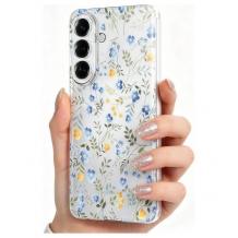 Луксозен силиконов калъф за Tech-Protect FlexAir Spring Flowers Case - цветен кейс