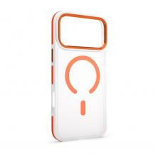 Оригинален удароустойчив гръб / кейс Etteri Icy Mag case iPhone 17 Pro (6.3) - Оранжев