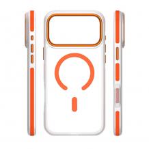 Оригинален удароустойчив гръб / кейс Etteri Icy Mag case iPhone 17 Pro (6.3) - Оранжев