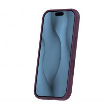 Силиконов калъф Silicone Thin MagSafe за iPhone 17 Pro / iPhone 18 Pro – Бордо