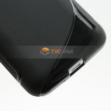 Силиконов калъф / гръб / ТПУ S-Line за LG Optimus L3 II E430 - черен