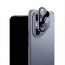 Стъклен протектор / 3D Tempered Glass Camera Lens / за задна камера на Honor 400 Pro 5G - черен