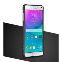 Луксозен Bumper Love Mei за Samsung G850F Galaxy Alpha - черен 