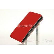 Кожен калъф Flip тефтер за Sony Xperia T Lt30P - червен