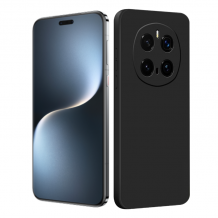Силиконов калъф / кейс / Nano TPU за Honor Magic 7 Pro - черен гръб със защита за камерата
