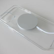 Силиконов калъф / гръб / Clear Case MagSafe за Apple iPhone 12 mini 5.4" - Прозрачен